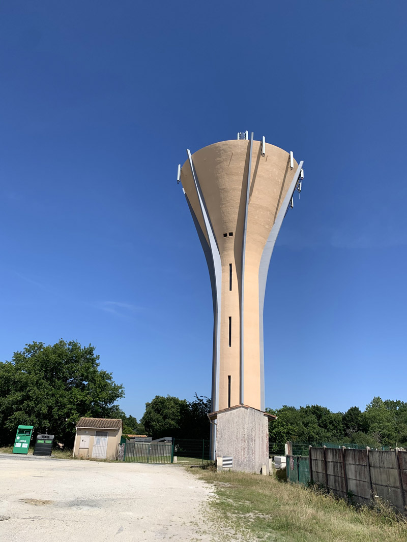 Réhabilitation du château d’eau « Mongran » de Saint-Jean-d’Illac